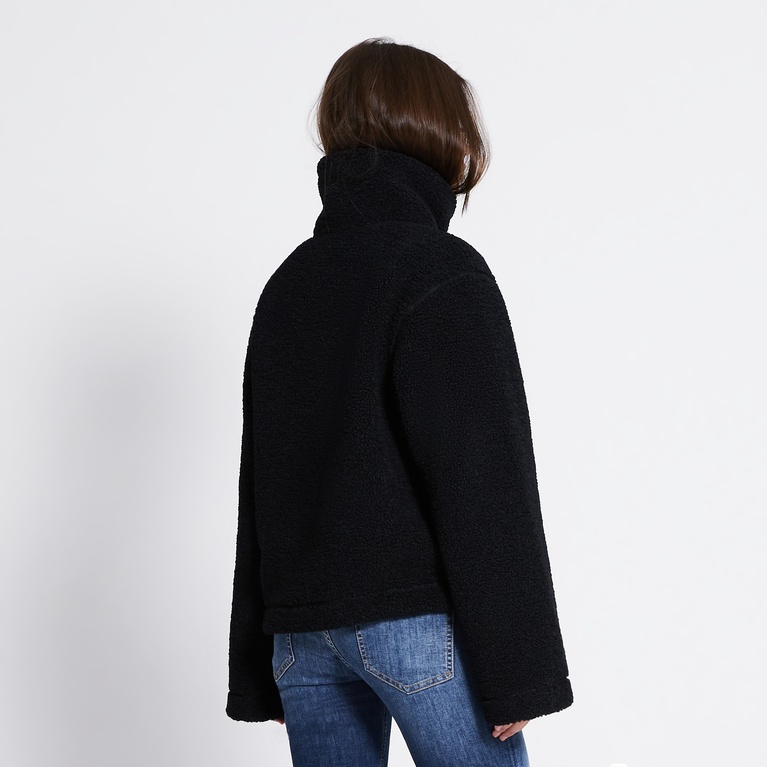 Pile jacket "Maxime" Black